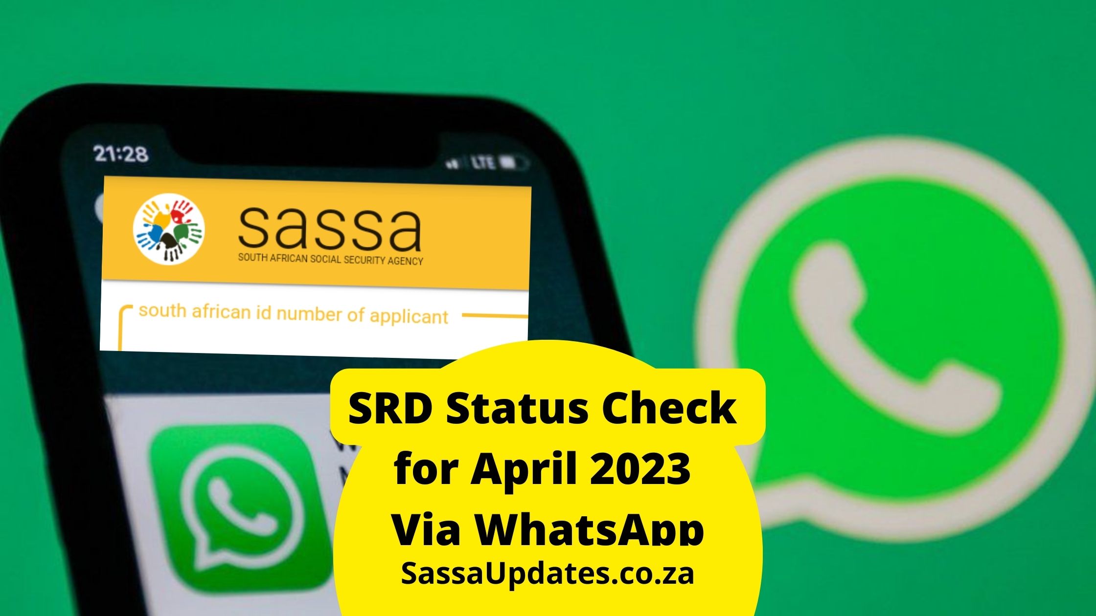 SRD Status Check for April 2023 Via WhatsApp