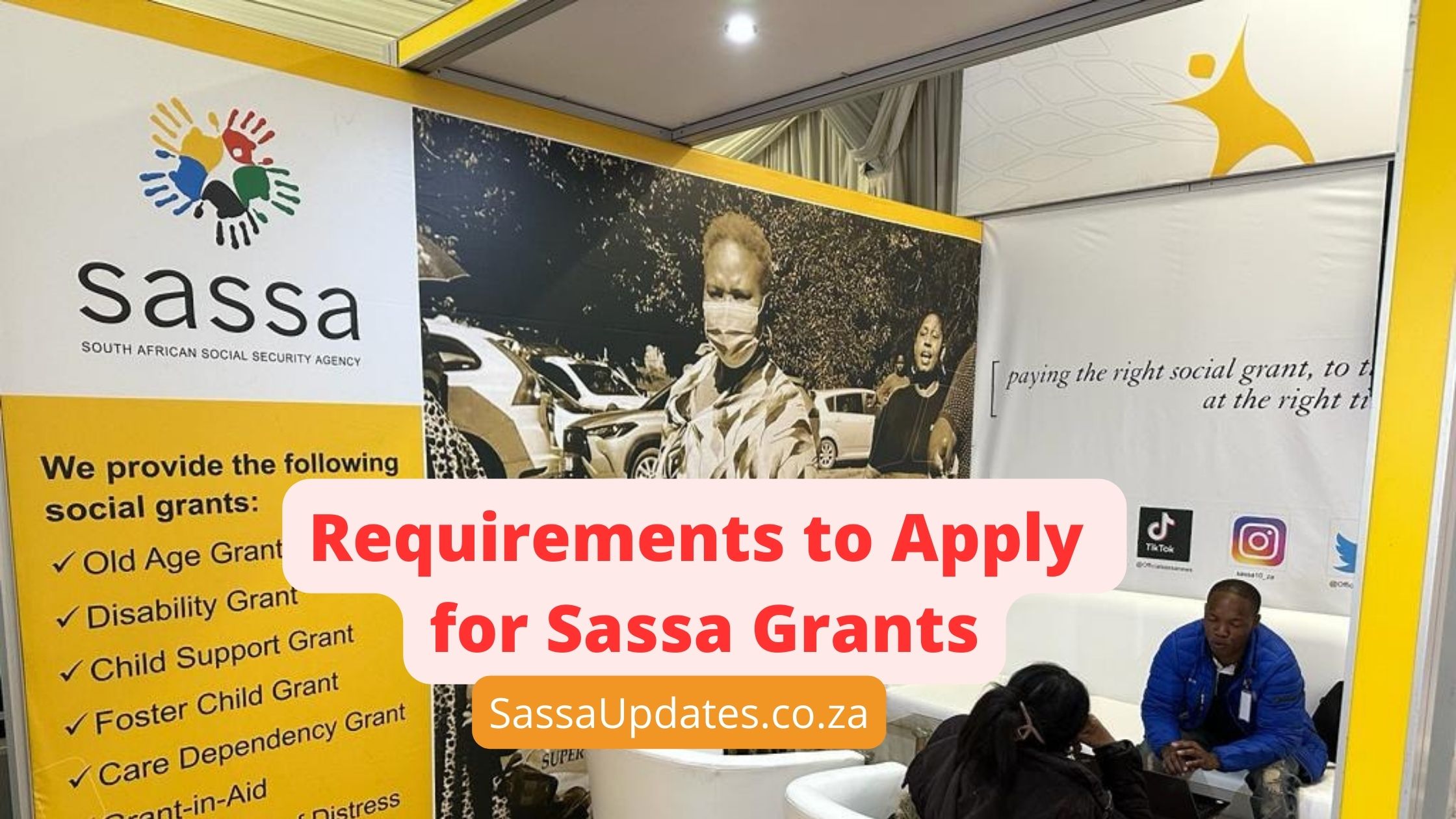 Requirements to Apply for Sassa Grants