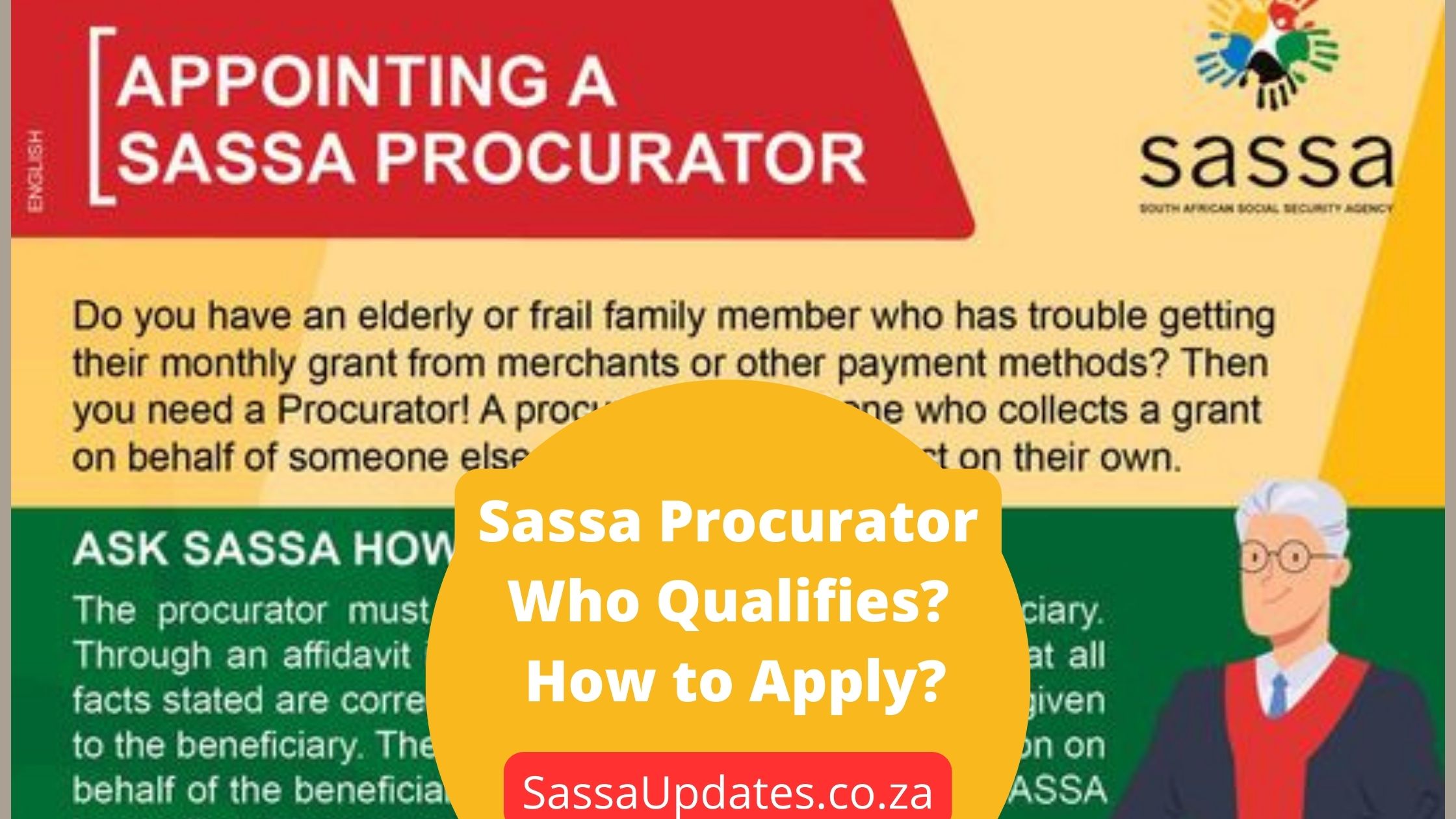 Sassa Procurator Who Qualifies Who Can Apply